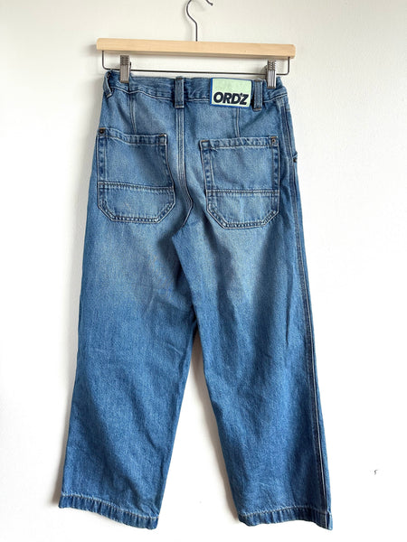 Zara Wide Leg Denim Pants • 9-10 years