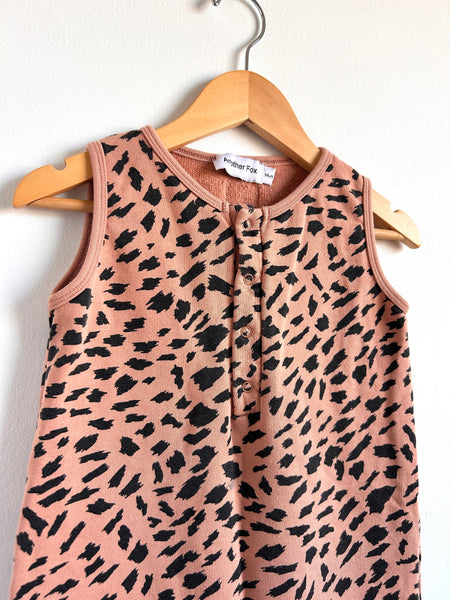 Another Fox Shorty Tank Sweat Romper • 5-6 years