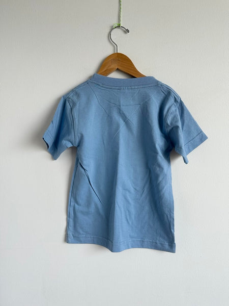 Vintage HarleQuin Beluga Blue Tee • 4 years