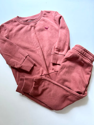 Next Red 2pc Sweatsuit • 18-24 months