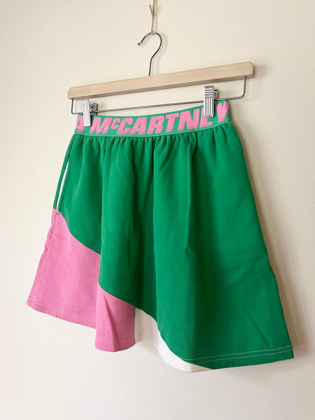 Stella McCartney Green, Pink + White Skirt • 11-12 years