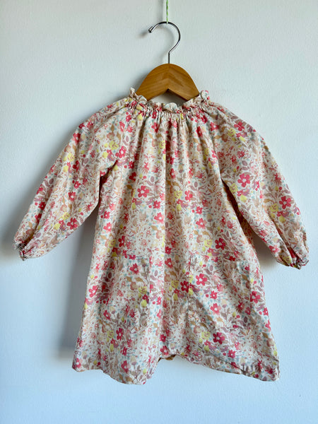 BonTon Floral Patterned Cotton Long Sleeve Dress • 2 years