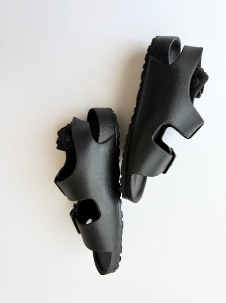 Birkenstock Black Plastic Sandals • 8-8.5c