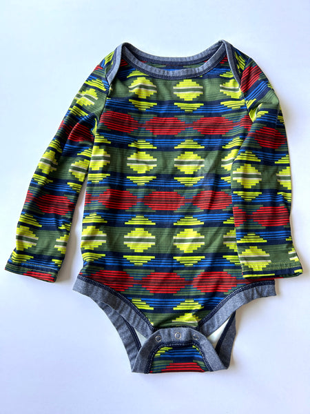 Patagonia Green Red and Blue Knee Base layer Set • 12-18 months