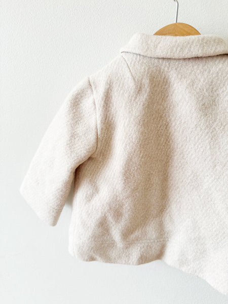 Zara Baby Wool Peacoat • 9-12 months