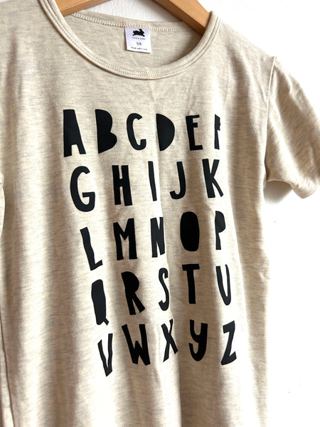 Little and Lively Alphabet T-Shirt • 5-6 years