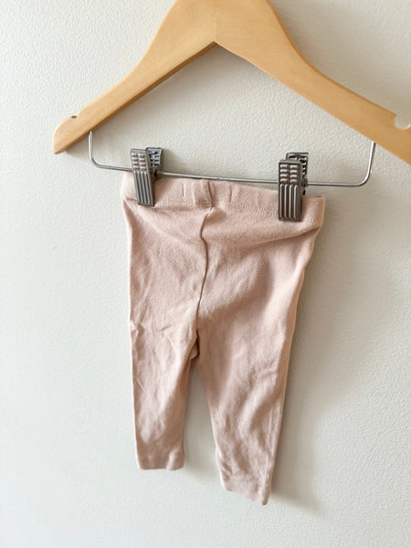 Petits Vilains Pink Leggings • 0-3 months