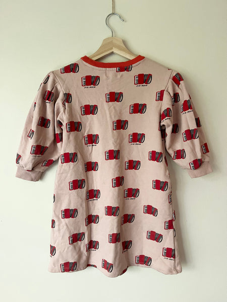 Bebedepino Accordion Long Sleeve Sweater Dress • 8-9 years (130cm)