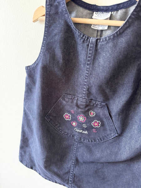 Vintage OshKosh Jumper Style Dress • 3-4 years
