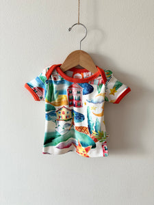 NEW Curious Stories Watercolour T-Shirt • 6-12 months