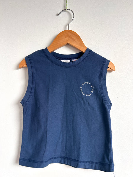 Zara Navy Blue Tank Top • 12-18 months