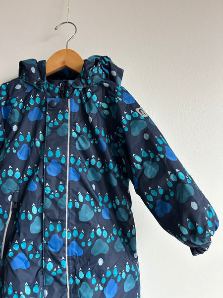 Reima Blue Tracks Snowsuit • 2 years