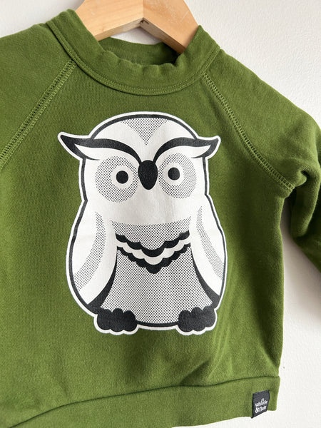 Whistle and Flute Owl Sweatshirt • 6-12 months