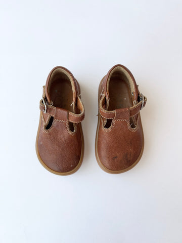 Pomme D'api Leather Mary Janes Shoes • 4c