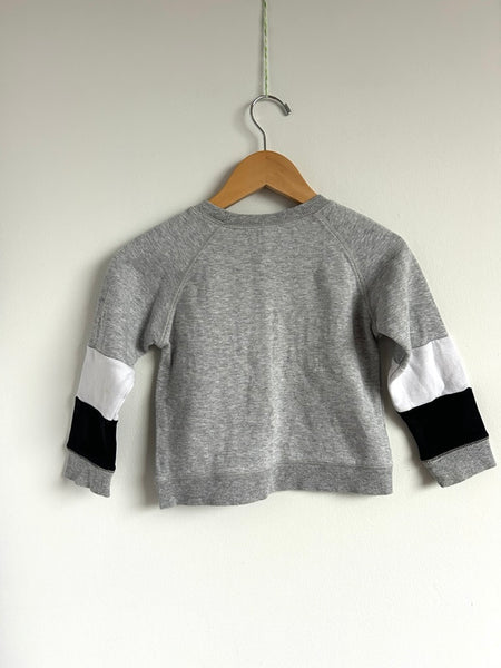 Bonds Grey Logo Sweatshirt • 3 years