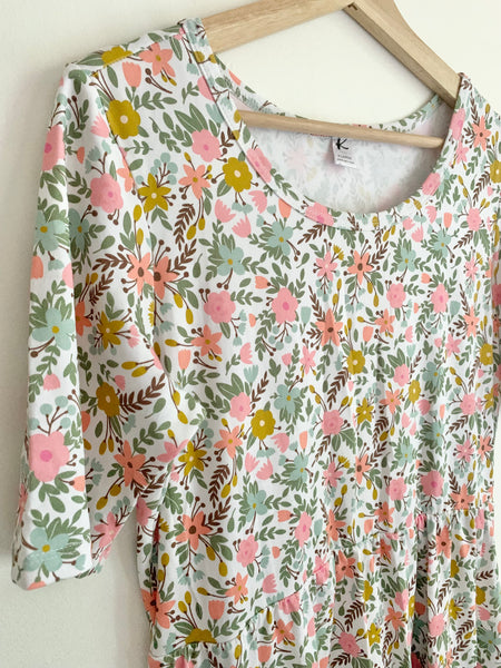 NEW Little and Lively Picnic Floral Dress • Adult XL