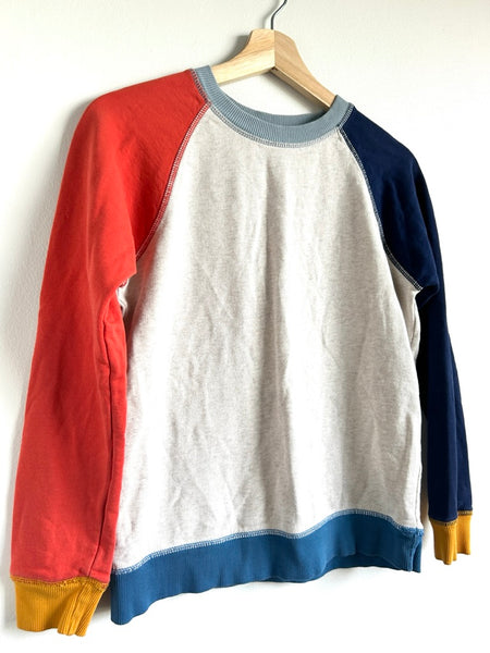 Hanna Andersson Colourblock Sweatshirt • 10-12 years