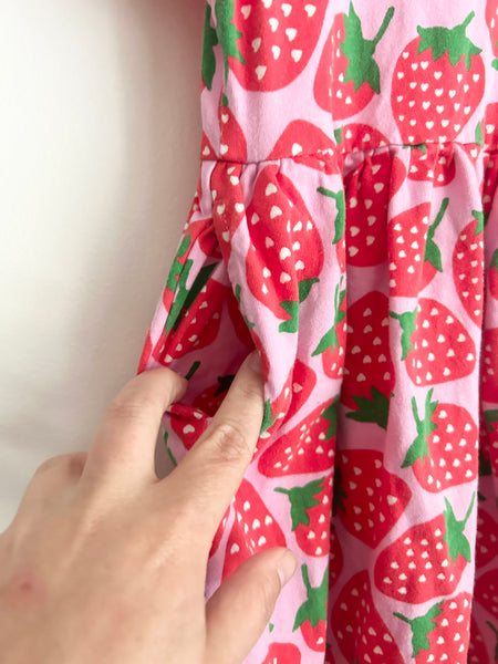 Mini Boden Strawberry Dress • delete