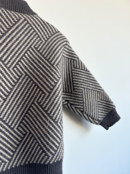 Snoopy Embroidered Mock Neck Sweater • 4-6 years (approx)