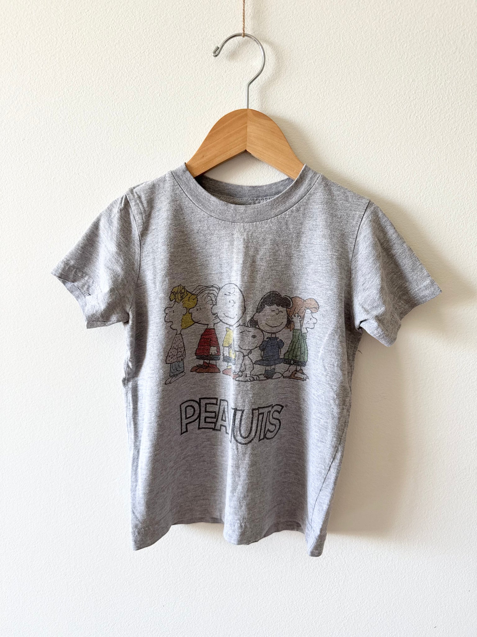 Orangeheat Peanuts Short Sleeve Top • 4-6 years