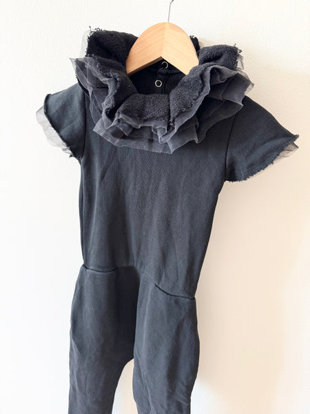 NEW Nununu Ruffle Neck Romper • 2-3 years