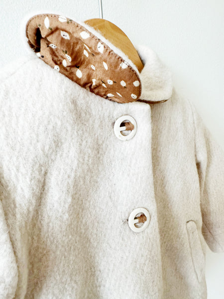 Zara Baby Wool Peacoat • 9-12 months