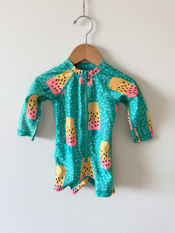 Tea Collection Long Sleeve Rashguard Suit • 3-6 months
