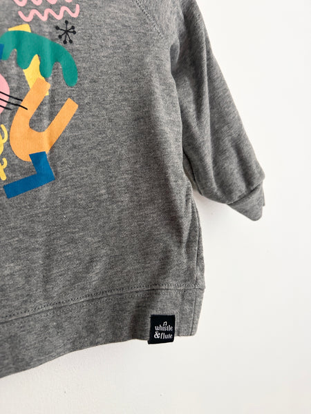 Whistle and Flute Abstract Sweatshirt • 12-18 months