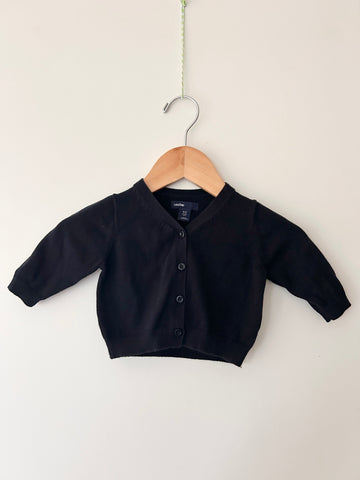 Gap Tiny Navy Cardigan • 0-3 months *