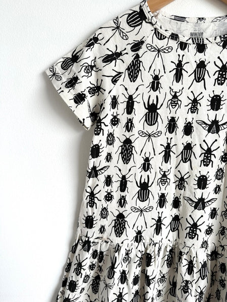 Winter Water Factory Organic Cotton Bug Tunic Dress • 4 years