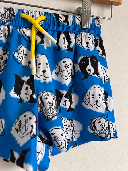 Maamgic Blue Dog Swim Shorts • 3 years