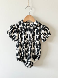 Kate Quinn Black Cat Romper • 2 years