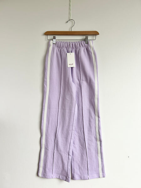 NEW Seed Heritage Wide Leg Lavender Sweatpants • 10-12 years