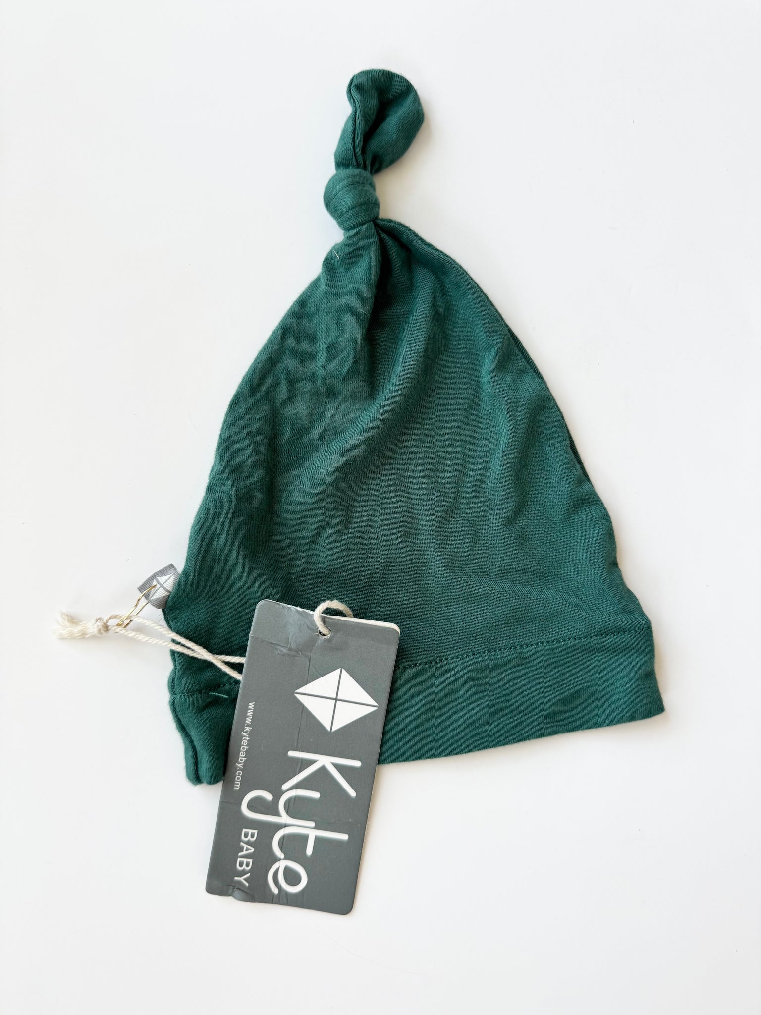 NEW Kyte Green Beanie • 0-3 months