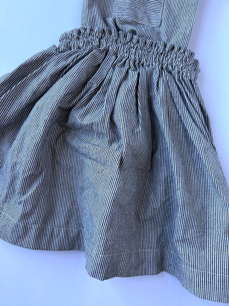 June Isle Cotton Striped Pinafore Dress/Skirt • 3 years