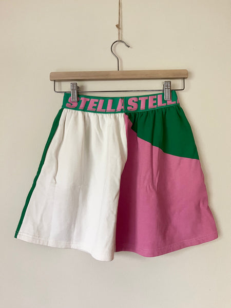 Stella McCartney Green, Pink + White Skirt • 11-12 years