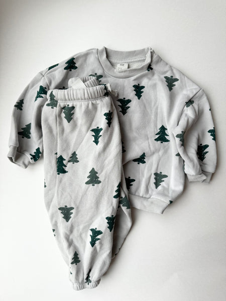 H&M 2pc Tree Set • 9-12 months