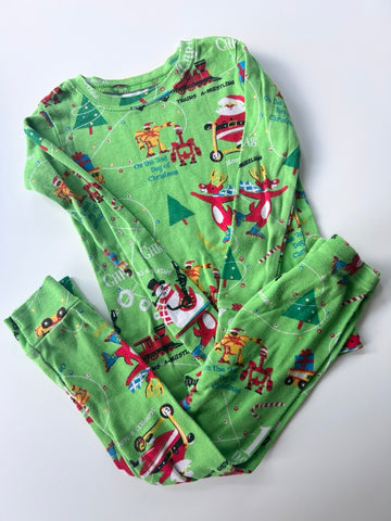 Books to Bed Green 2pc Jammies • 4 years *