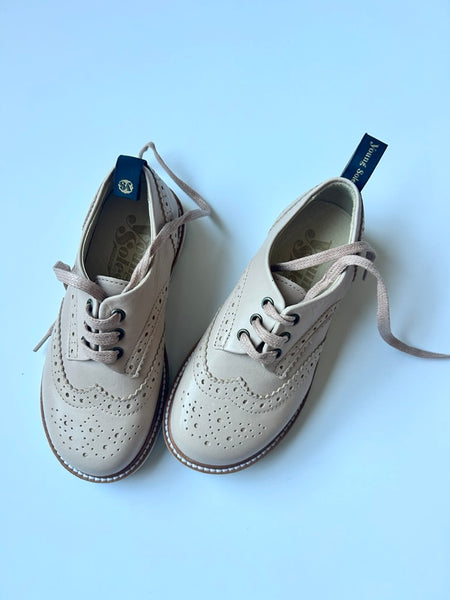 NEW Young Soles London Brando Lace Up Shoes • 12/13c (8" along the bottom)