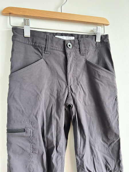 MEC Dark Grey Stretchy Hiking Pants • 7-9 years