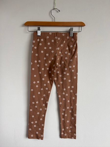 NEW Carter's Brown Floral Print Leggings • 7 years