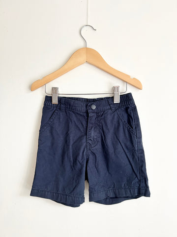 Zara Navy Shorts • 4-5 years
