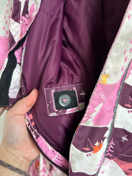 Reima Toddler Waterproof Snowsuit with Furry Hood • 1-2 years (86cm)