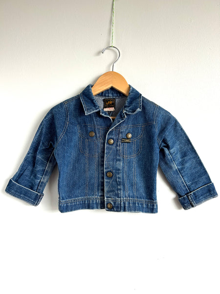 Vintage Lee Denim Jacket • 2-4 years