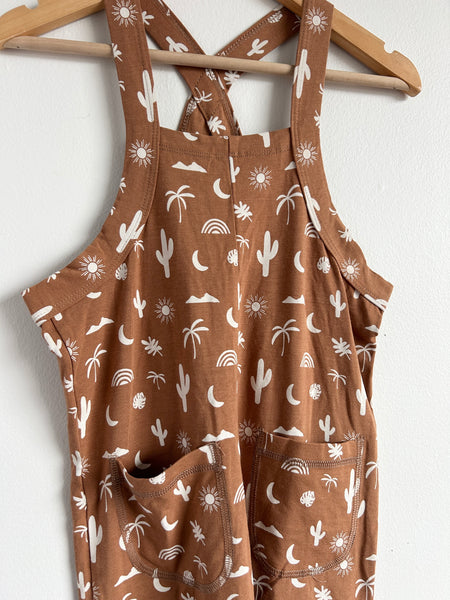 NEW Jax and Lennon Brown Cactus Romper • 4-5 years