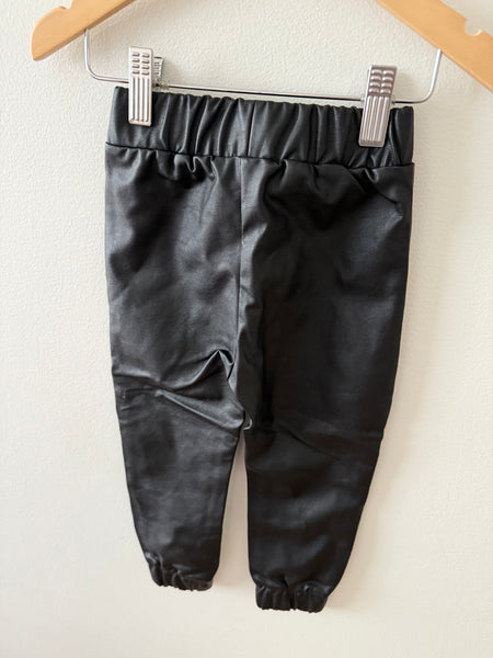 Bella V Tots Pleather Pants • 2-3 years