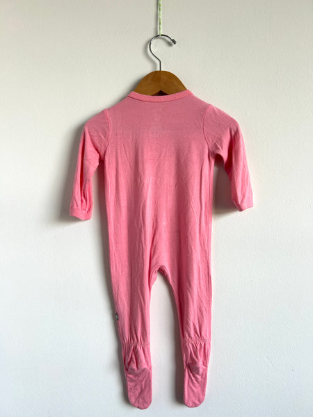 Kyte Pink Zippy Bamboo Sleeper • 3-6 months