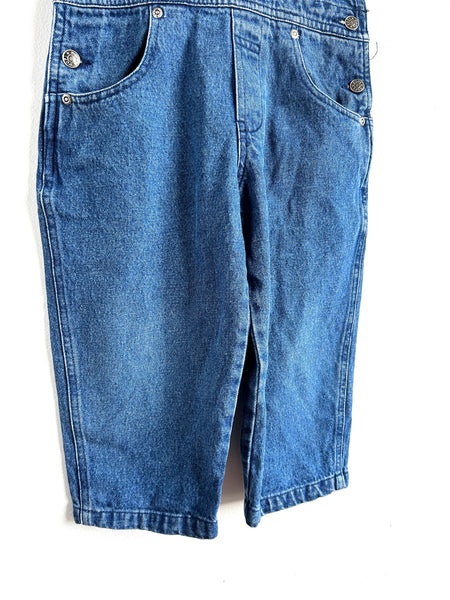 Vintage Popi Denim Overalls • 3-4 years