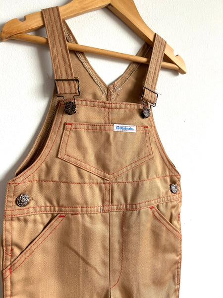 Vintage Brown Garanimals Overalls • 3-4 years
