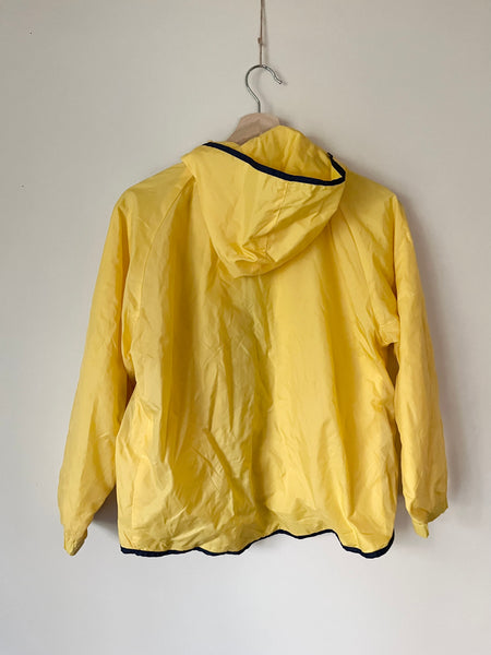 Vintage Outline Yellow Windbreaker • 8-12 years